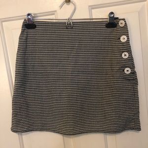 BOGO FREE UO checkered mini skirt